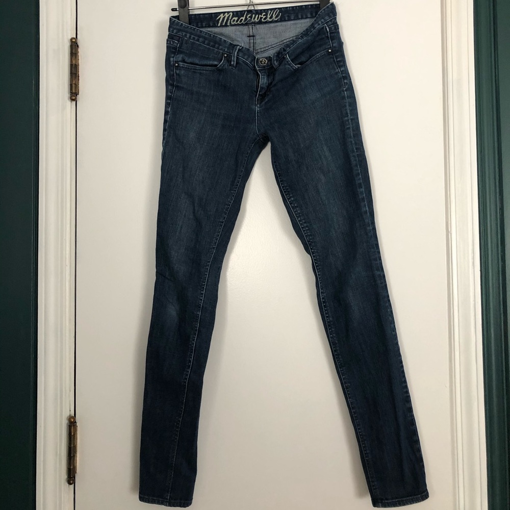 Madewell Dark Blue Skinny Jeans